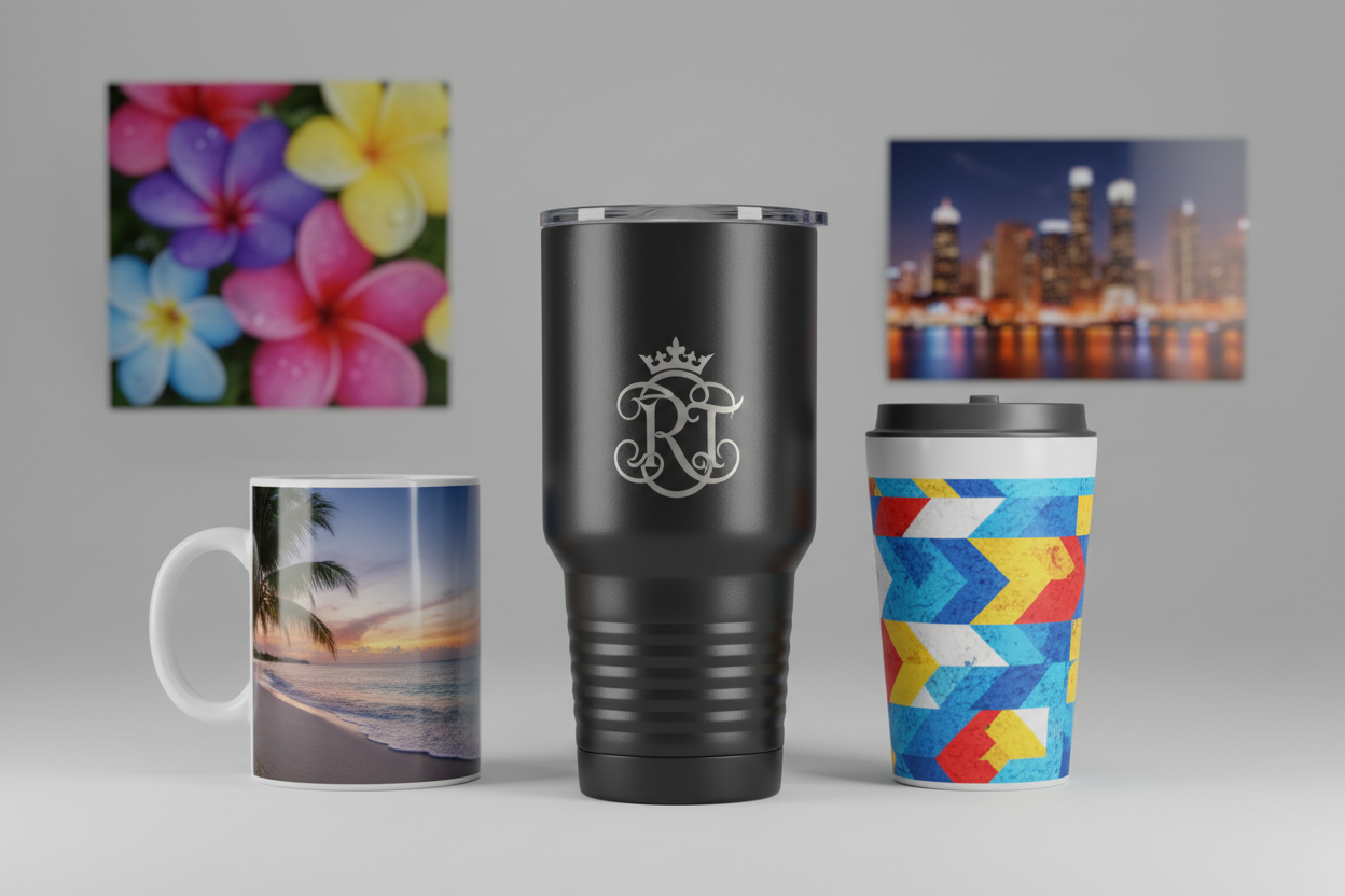 Branded Drinkware & Photo Gifts