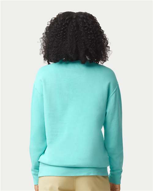 Comfort Colors Unisex Garment-Dyed Lightweight Fleece Crewneck Sweatshirt 1466