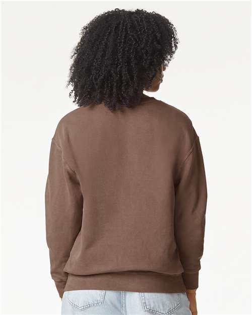 Comfort Colors Unisex Garment-Dyed Lightweight Fleece Crewneck Sweatshirt 1466