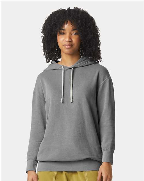 Comfort Colors Unisex Garment-Dyed Lightweight Fleece Hooded Sweatshirt 1467