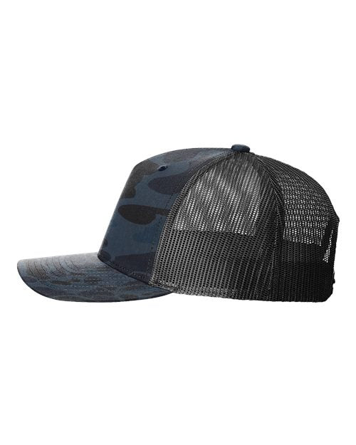 Richardson Printed Five-Panel Trucker Cap 112PFP