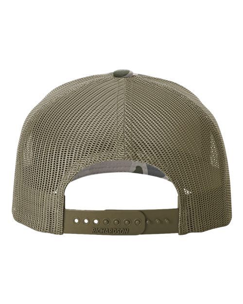 Richardson Printed Five-Panel Trucker Cap 112PFP