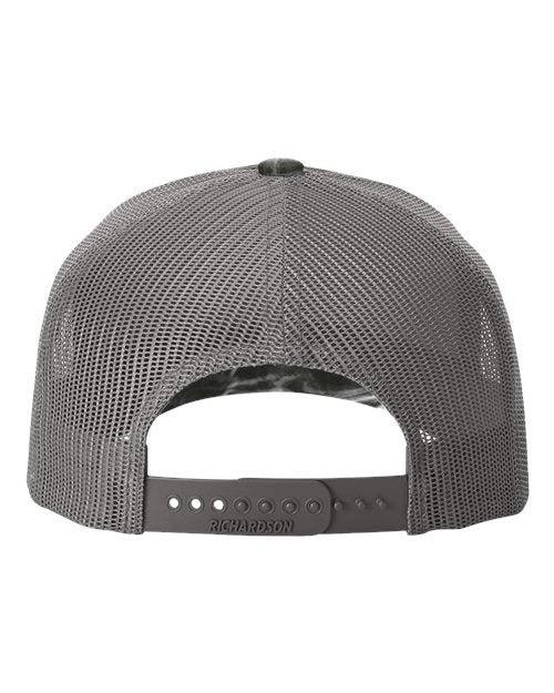 Richardson Printed Five-Panel Trucker Cap 112PFP