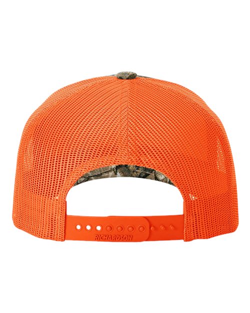 Richardson Printed Five-Panel Trucker Cap 112PFP