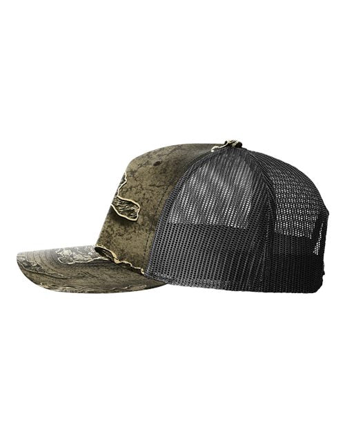 Richardson Printed Five-Panel Trucker Cap 112PFP