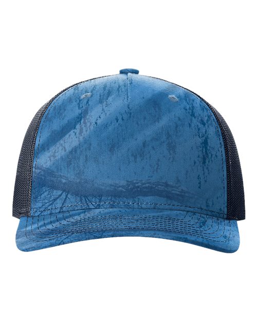 Richardson Printed Five-Panel Trucker Cap 112PFP
