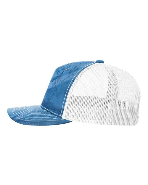 Richardson Printed Five-Panel Trucker Cap 112PFP