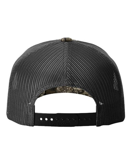 Richardson Printed Five-Panel Trucker Cap 112PFP