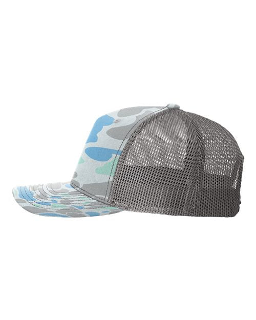 Richardson Printed Five-Panel Trucker Cap 112PFP