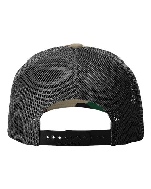 Richardson Printed Five-Panel Trucker Cap 112PFP