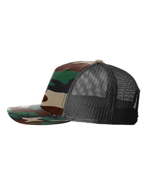 Richardson Printed Five-Panel Trucker Cap 112PFP