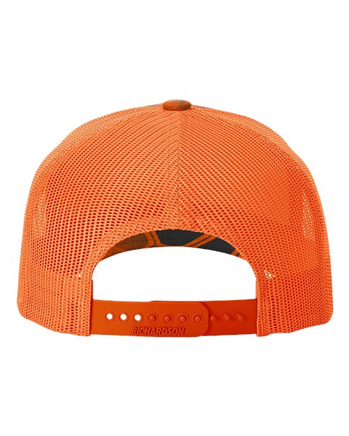 Richardson Printed Five-Panel Trucker Cap 112PFP