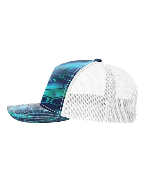 Richardson Printed Five-Panel Trucker Cap 112PFP