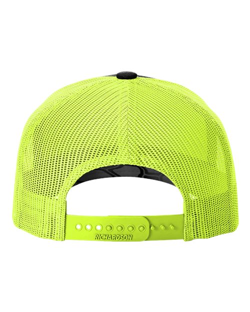 Richardson Printed Five-Panel Trucker Cap 112PFP