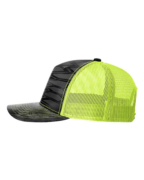 Richardson Printed Five-Panel Trucker Cap 112PFP