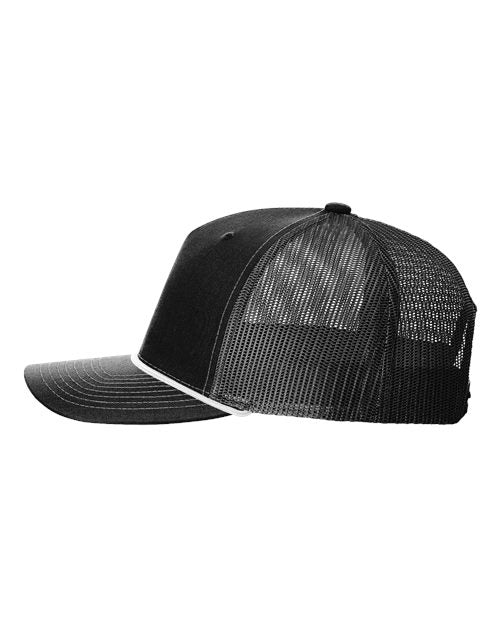 Richardson Five-Panel Trucker Rope Cap 112FPR