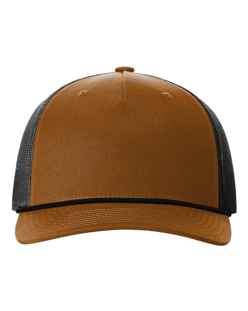 Richardson Five-Panel Trucker Rope Cap 112FPR