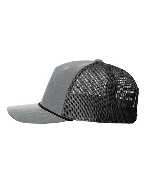 Richardson Five-Panel Trucker Rope Cap 112FPR