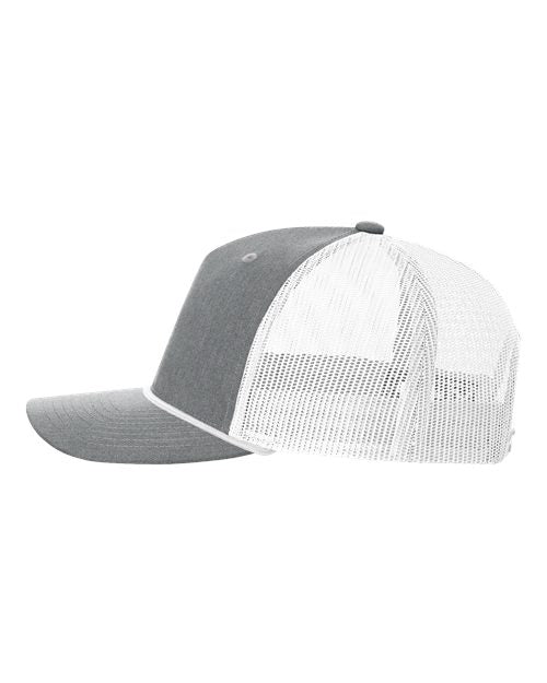 Richardson Five-Panel Trucker Rope Cap 112FPR