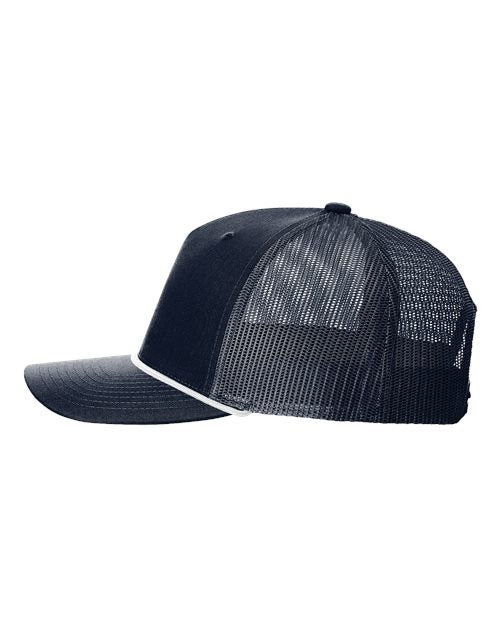 Richardson Five-Panel Trucker Rope Cap 112FPR