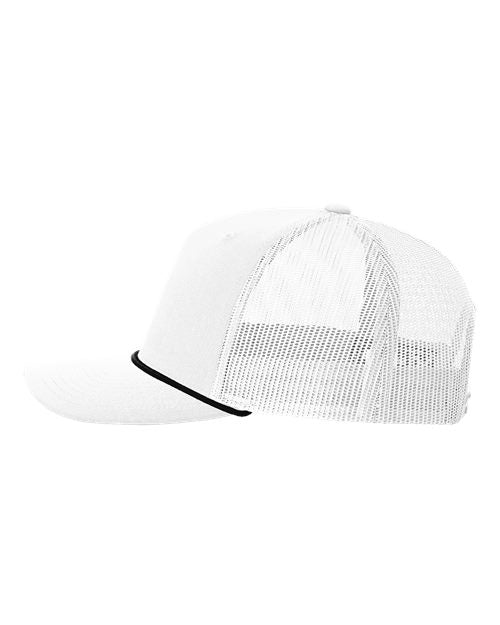 Richardson Five-Panel Trucker Rope Cap 112FPR