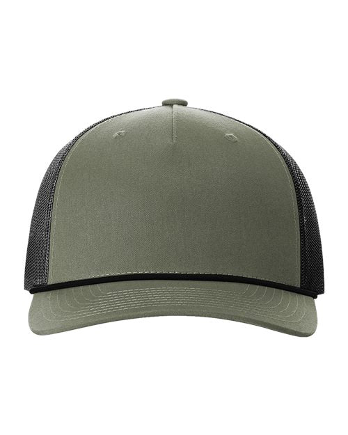 Richardson Five-Panel Trucker Rope Cap 112FPR