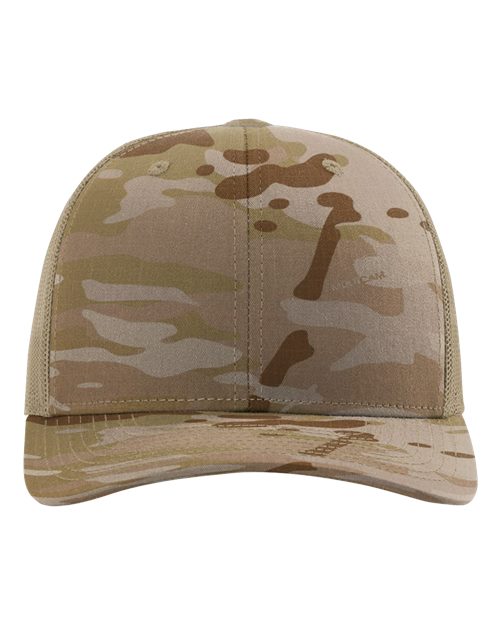 Richardson Printed Tactical Trucker Cap 112PT