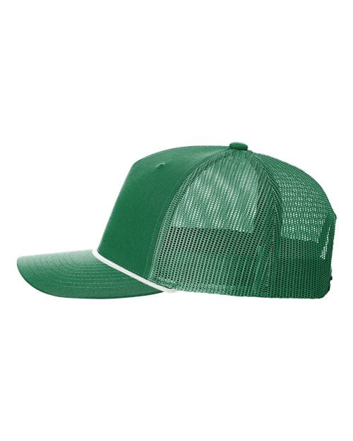 Richardson Five-Panel Trucker Rope Cap 112FPR