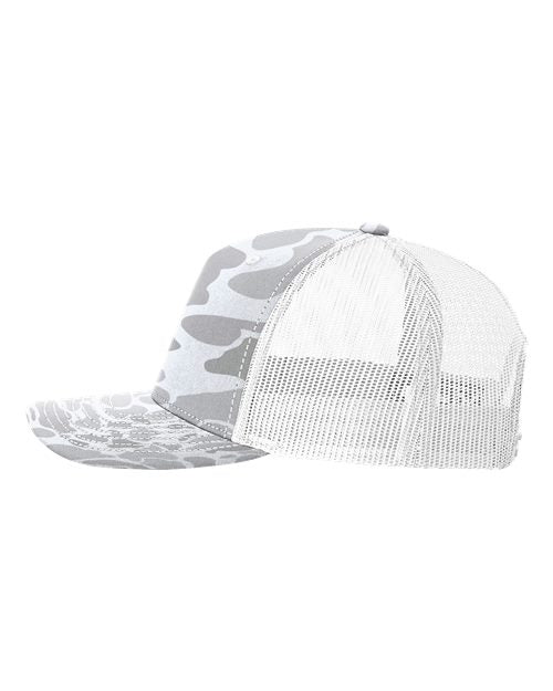 Richardson Printed Five-Panel Trucker Cap 112PFP