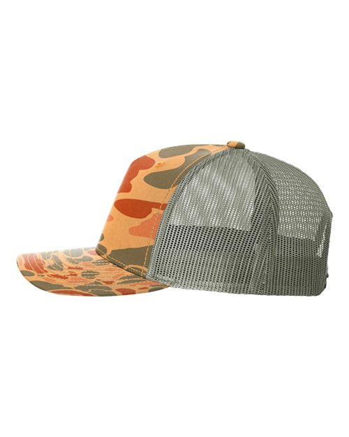 Richardson Printed Five-Panel Trucker Cap 112PFP