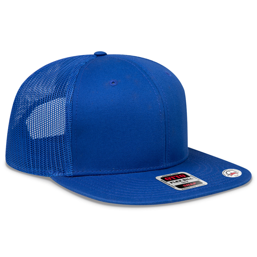 OTTO CAP® OTTO SNAP 6 Panel Pro Style Mesh Back Trucker Snapback Hat