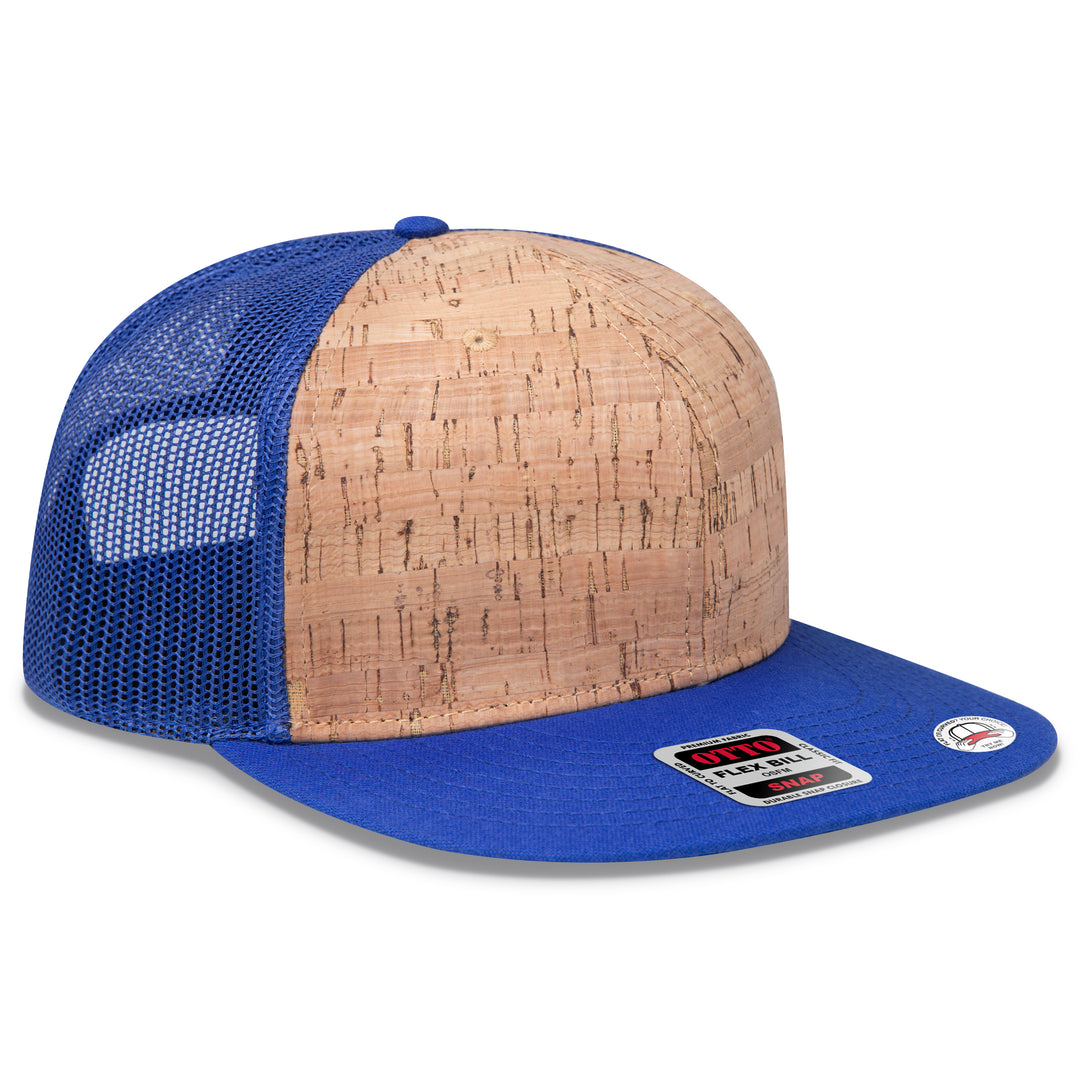 OTTO CAP® OTTO SNAP 6 Panel Pro Style Mesh Back Trucker Snapback Hat