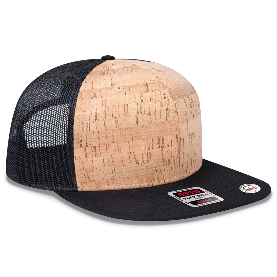OTTO CAP® OTTO SNAP 6 Panel Pro Style Mesh Back Trucker Snapback Hat