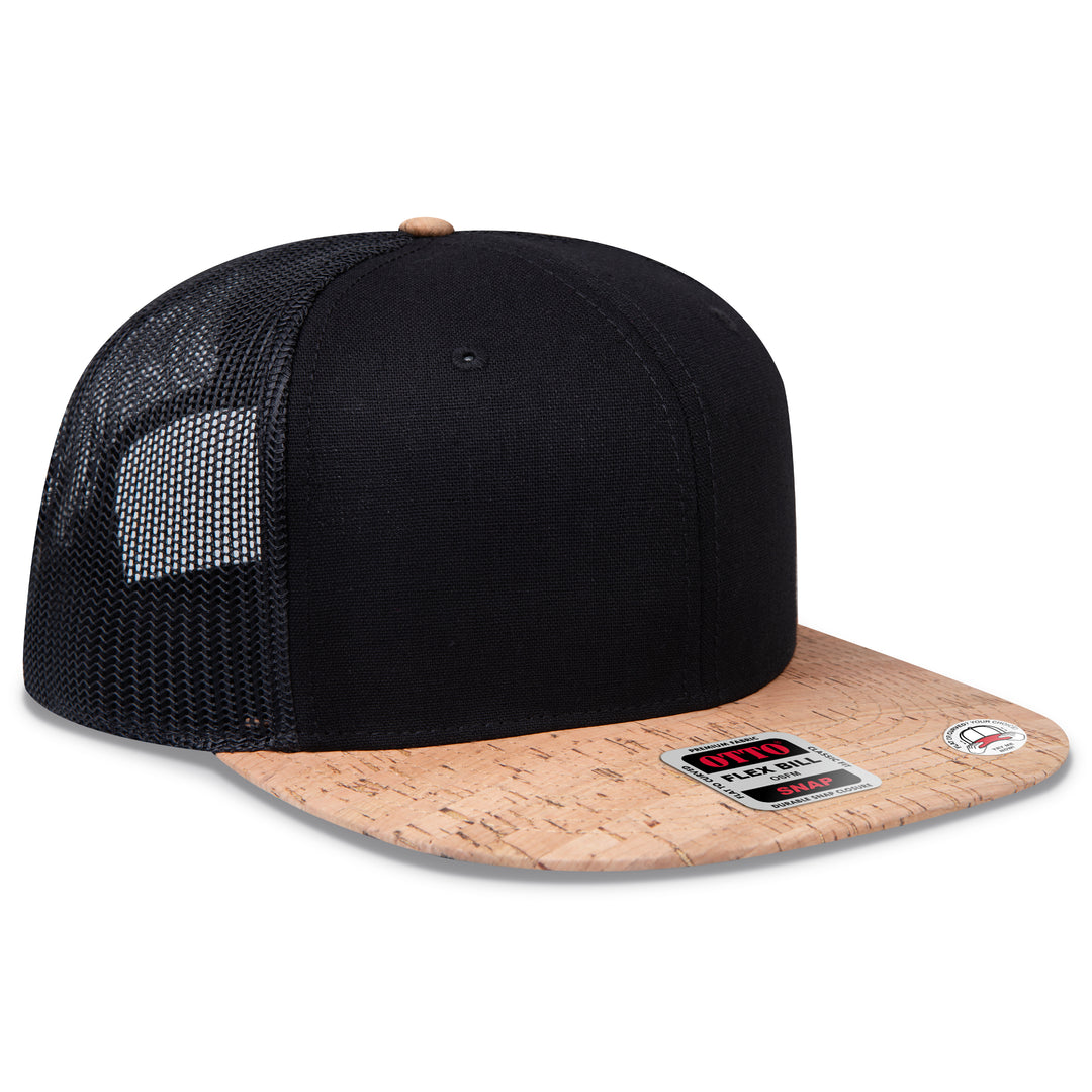 OTTO CAP® OTTO SNAP 6 Panel Pro Style Mesh Back Trucker Snapback Hat