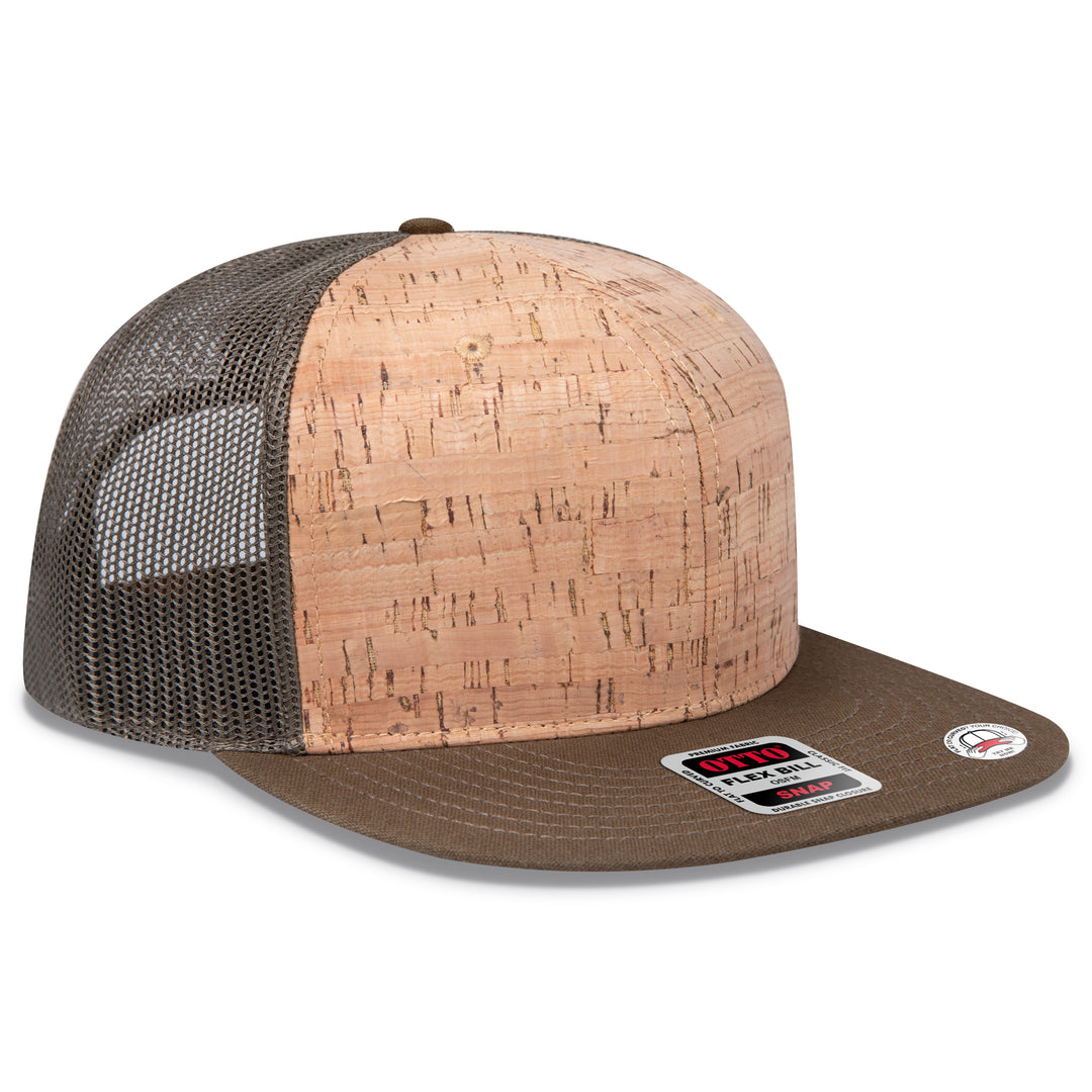 OTTO CAP® OTTO SNAP 6 Panel Pro Style Mesh Back Trucker Snapback Hat