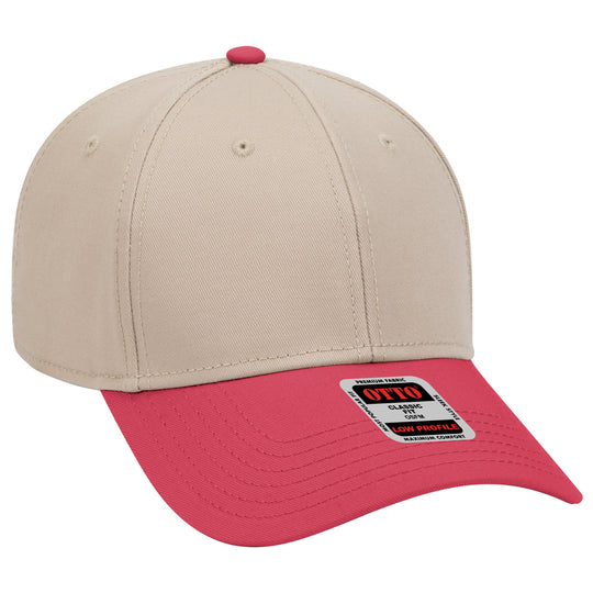 OTTO CAP® 6 Panel Low Profile Baseball Cap