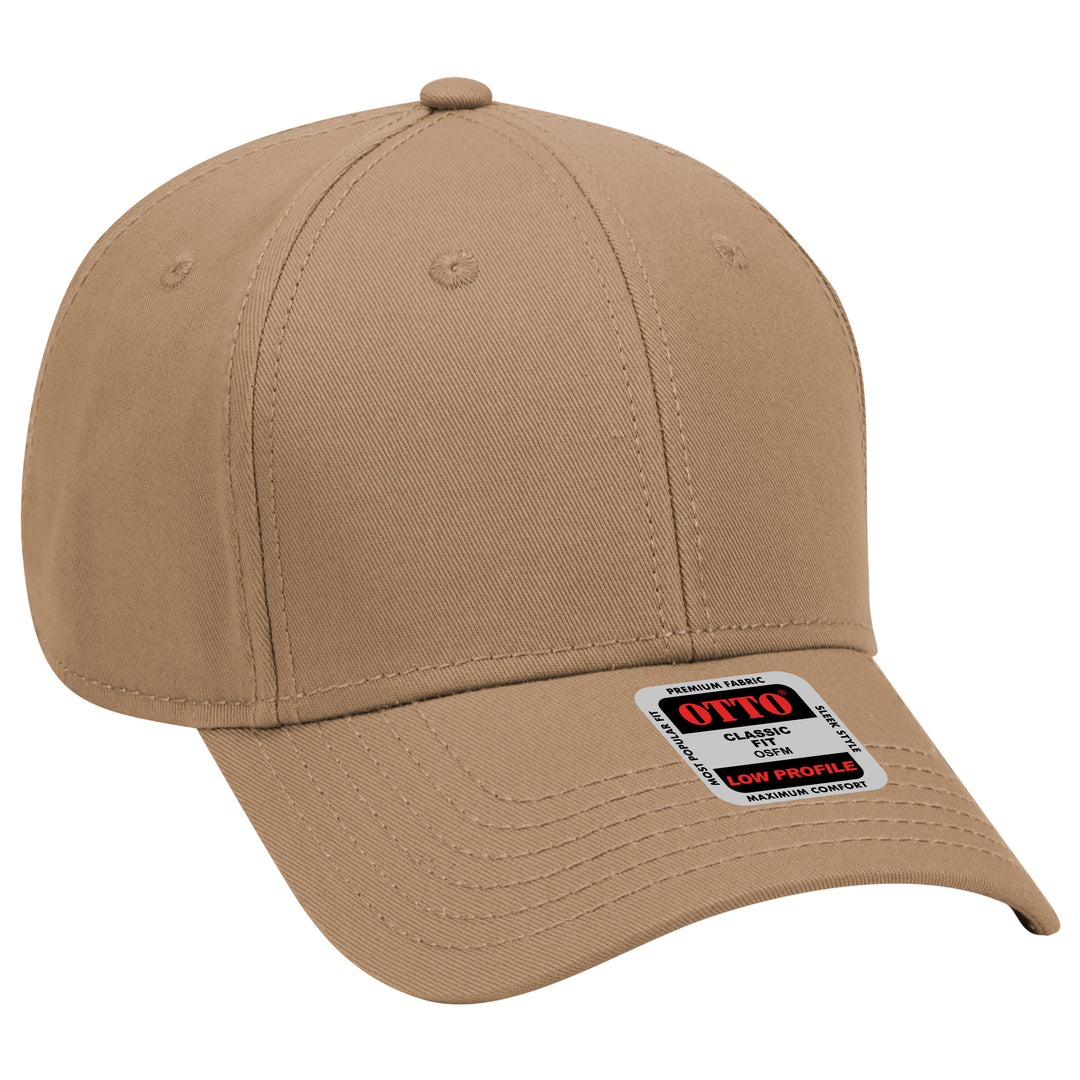 OTTO CAP® 6 Panel Low Profile Baseball Cap