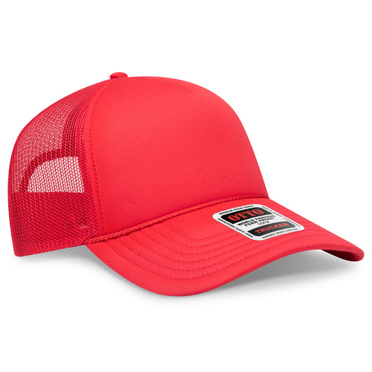OTTO CAP® 5 Panel Low Profile Mesh Back Trucker Hat
