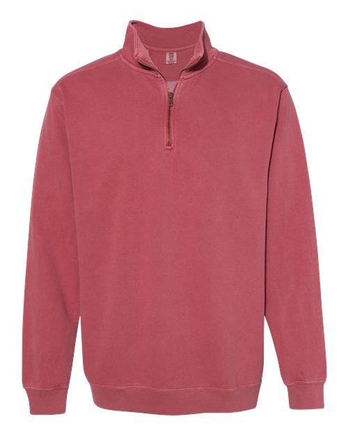 Comfort Colors Unisex Garment-Dyed Quarter-Zip Sweatshirt 1580