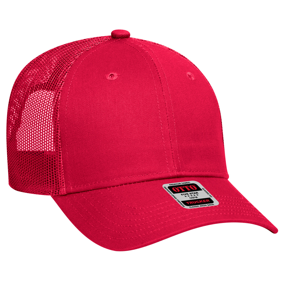 OTTO CAP® 6 Panel Low Profile Mesh Back Trucker Hat