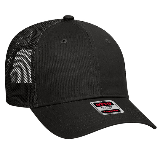 OTTO CAP® 6 Panel Low Profile Mesh Back Trucker Hat
