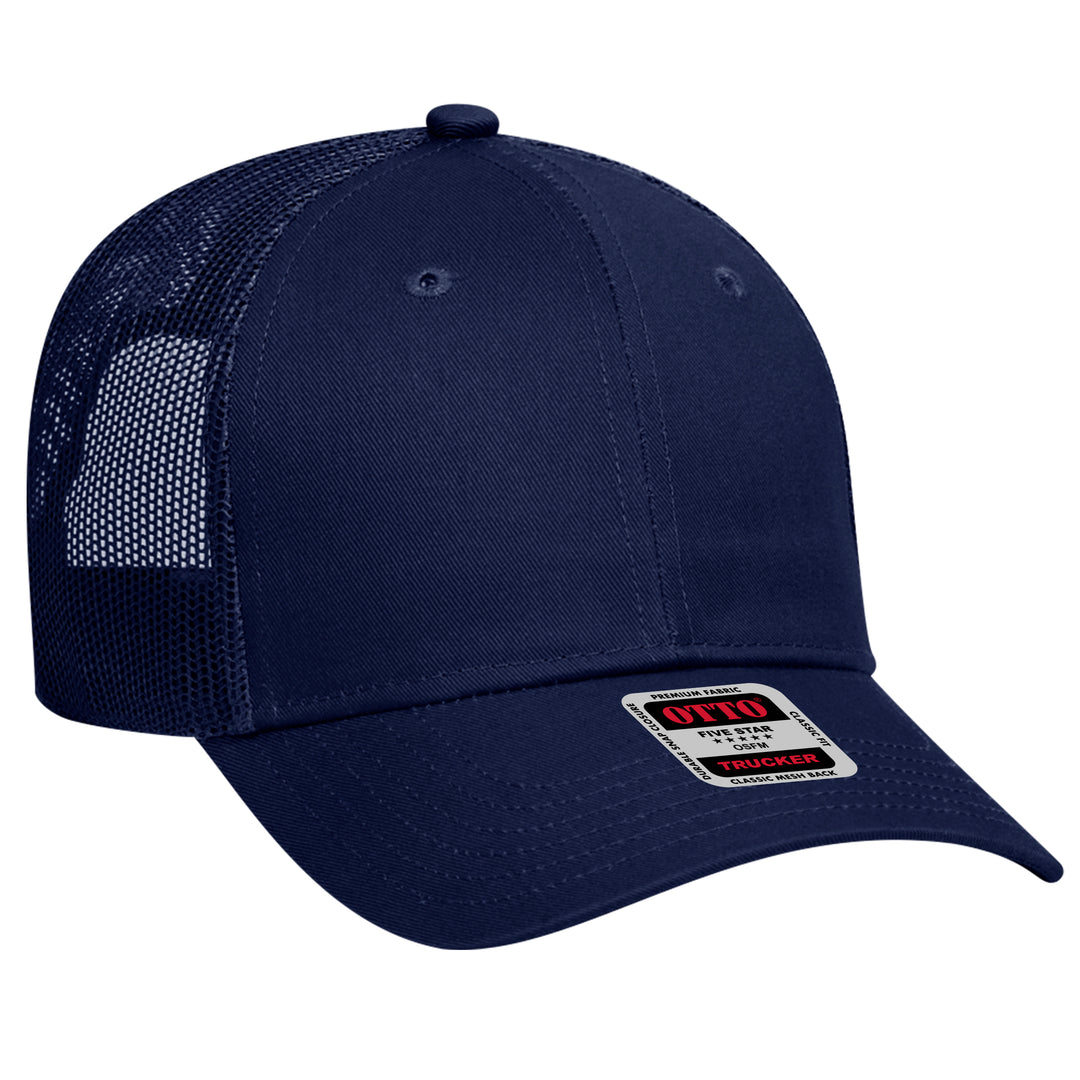 OTTO CAP® 6 Panel Low Profile Mesh Back Trucker Hat