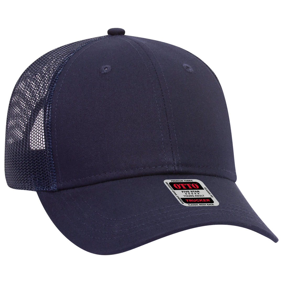 OTTO CAP® 6 Panel Low Profile Mesh Back Trucker Hat