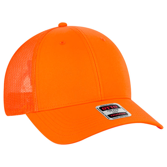 OTTO CAP® 6 Panel Low Profile Mesh Back Trucker Hat
