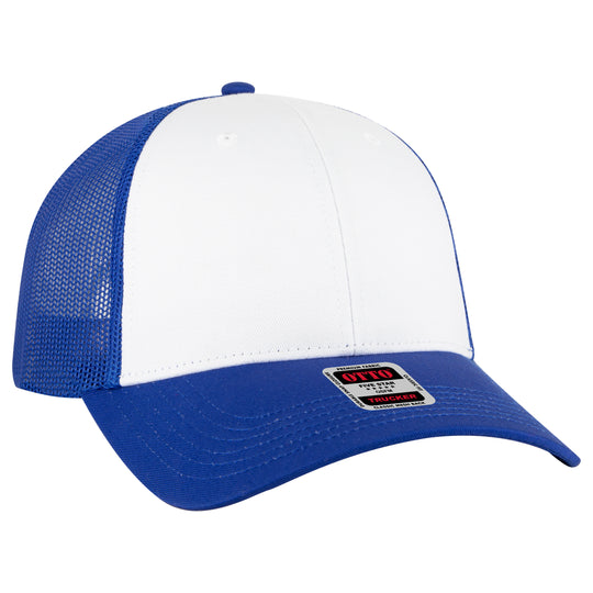 OTTO CAP® 6 Panel Low Profile Mesh Back Trucker Hat