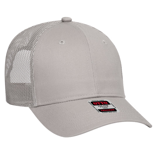 OTTO CAP® 6 Panel Low Profile Mesh Back Trucker Hat