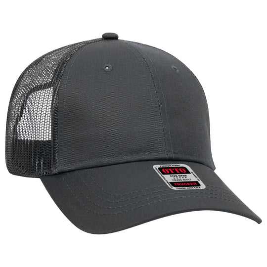 OTTO CAP® 6 Panel Low Profile Mesh Back Trucker Hat