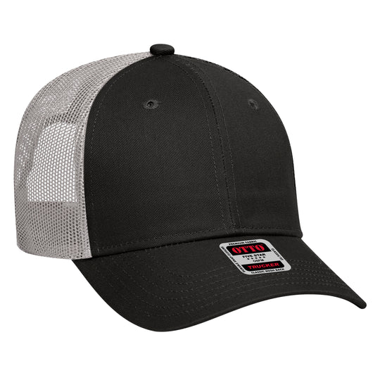 OTTO CAP® 6 Panel Low Profile Mesh Back Trucker Hat