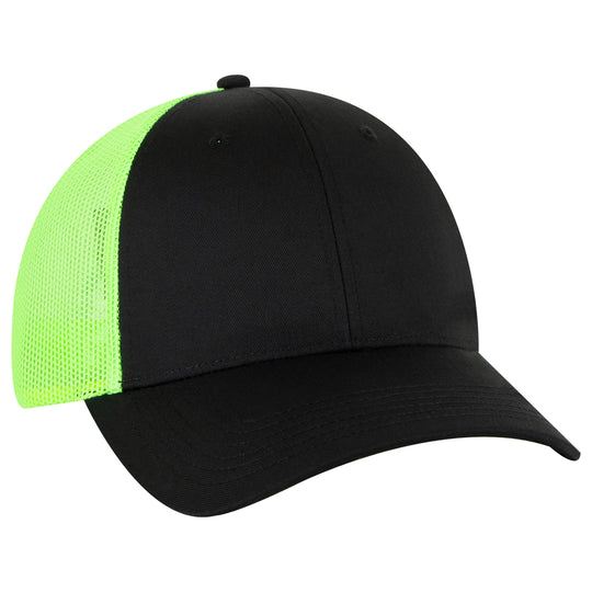 OTTO CAP® 6 Panel Low Profile Mesh Back Trucker Hat