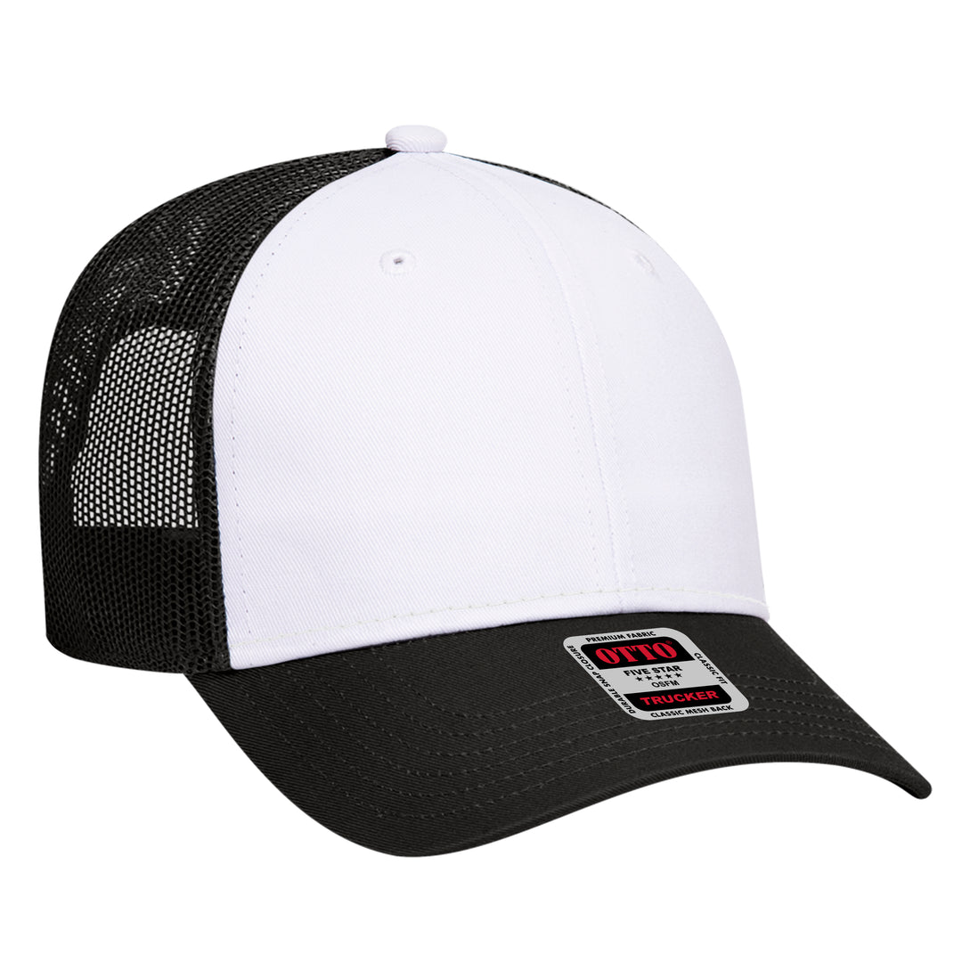 OTTO CAP® 6 Panel Low Profile Mesh Back Trucker Hat